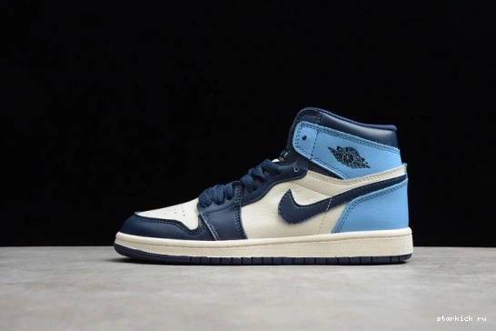 555088-140 (555088-140) Blue Obsidian 1 Jordan Kids Kid University Air 0329